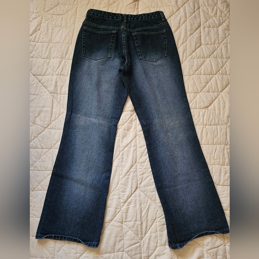 Wild Secret Denim - Bootcut Flare With Studded Accents- Size 11/12 - Picture 2 of 7